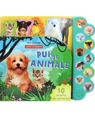 Pui de animale. Carte cu sunete