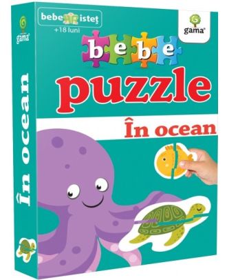 Bebe Puzzle. In ocean