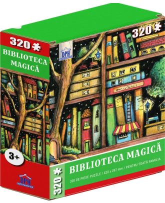 Biblioteca magica. Puzzle 320 piese