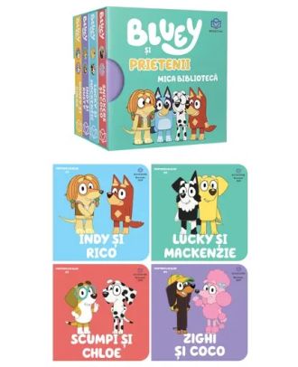Bluey și prietenii. Mica bibliotecă