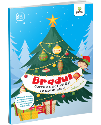 Bradul. Carte de activități cu abțibilduri