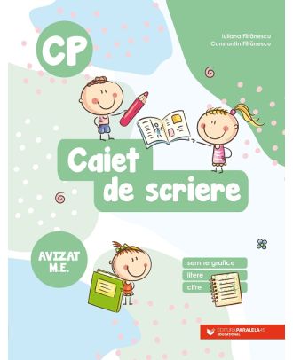 Caiet de scriere. Semne grafice, litere şi cifre. Clasa pregătitoare