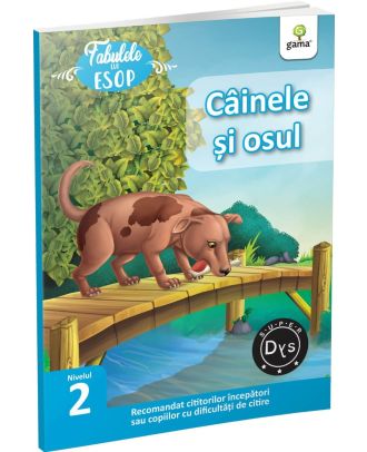 Cainele si osul. Fabulele lui Esop: Nivelul 2