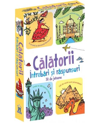 Calatorii. Intrebari si raspunsuri. 50 de jetoane
