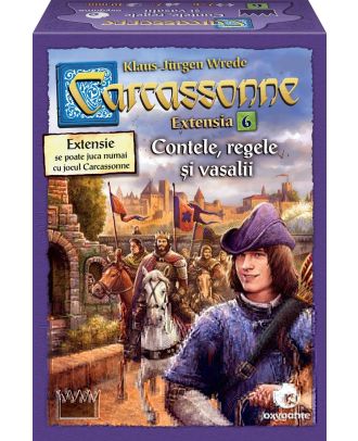 Carcassonne. Contele, regele si vasalii - extensia VI
