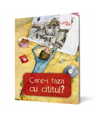 Care-i faza cu cititul - Coperta 3D