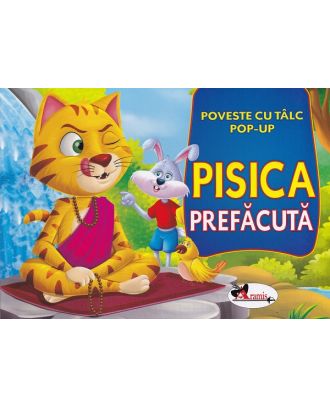 Carte pop-up. Pisica prefacuta