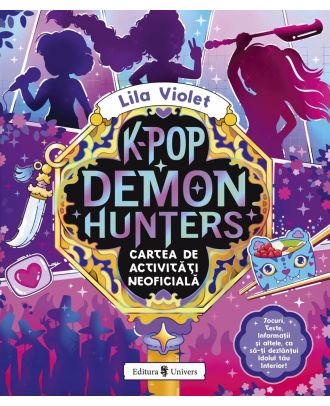 Cartea de activități KPOP Demon Hunters