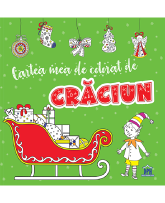 Cartea mea de colorat de Crăciun