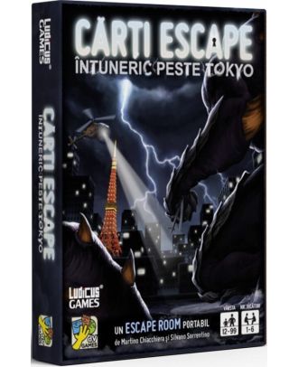Carti Escape. Intuneric peste Tokyo