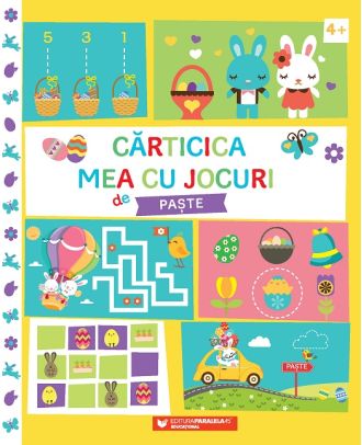 Cărticica mea cu jocuri de Paște (4+)