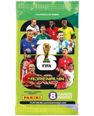 Cartonase Panini. FIFA World Cup 2026 Adrenalyn