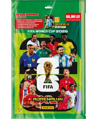 Cartonase Panini. FIFA World Cup Adrenalyn. Starter Pack