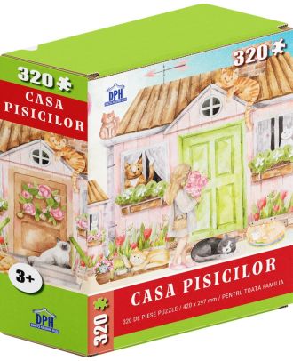 Casa pisicilor. Puzzle 320 piese