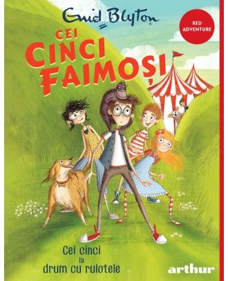Cei cinci faimoși #5. Cei cinci la drum cu rulotele