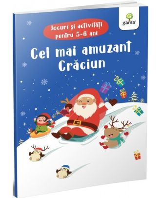 Cel mai amuzant Craciun. Jocuri si activitati pentru 5-6 ani