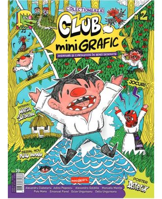 Club miniGrafic #2. Aventuri și cunoaștere în benzi desenate