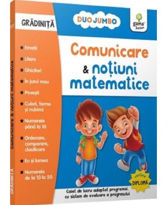 Comunicare si notiuni matematice. Gradinita