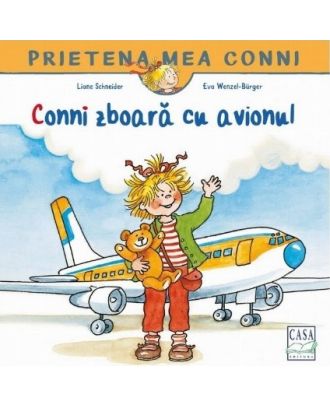 Conni zboara cu avionul
