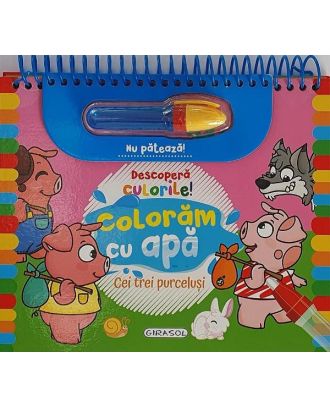 Descoperă culorile! Cei trei purceluși