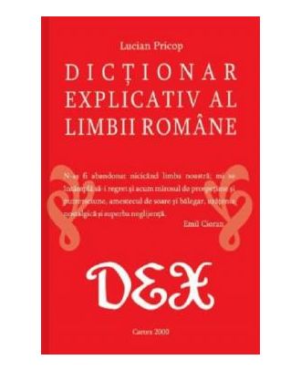 Dictionar explicativ al limbii romane