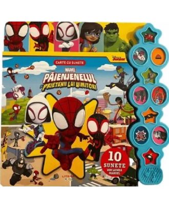 Marvel. Paienjenelul si prietenii lui uimitori. Carte cu sunete