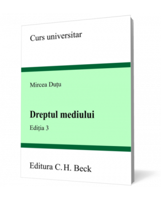 Dreptul mediului - Coperta 3D