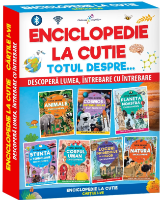 Enciclopedie la cutie. Descoperă lumea, întrebare cu întrebare