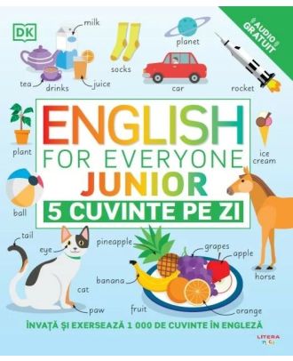 English for Everyone. Junior. 5 cuvinte pe zi