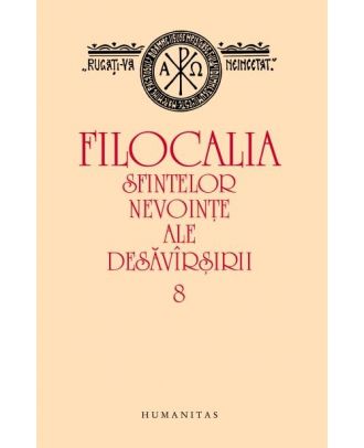 Filocalia sfintelor nevoinţe ale desăvârşirii (8) - Coperta