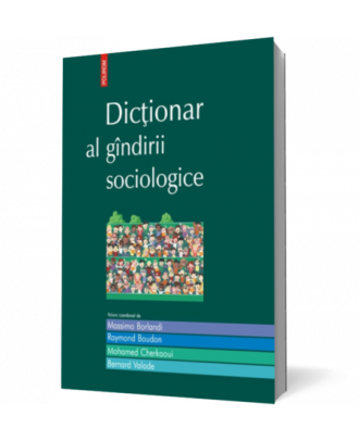 Dictionar al gindirii sociologice - Coperta 3D