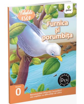 Furnica si porumbita. Fabulele lui Esop: Nivelul 0