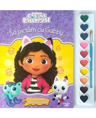 Gabby's Dollhouse. Sa pictam cu Gabby