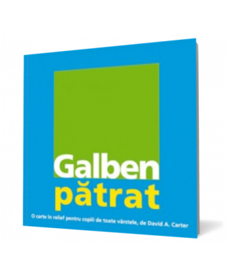 Galben patrat - Coperta 3D
