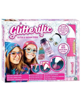 Set creativ Glitterific - Aplicare si aspirare sclipici