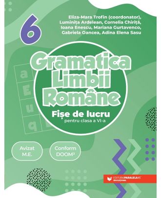 Gramatica limbii române. Fișe de lucru pentru clasa a VI-a