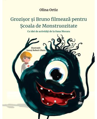 Grozișor și Bruno filmează pentru Școala de Monstruozitate