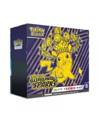 Pokemon Trading Card Game: Scarlet & Violet - Surging Sparks Elite Trainer Box