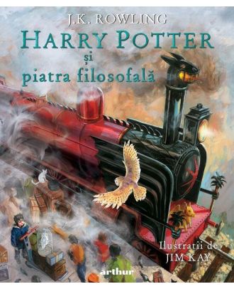 Harry Potter și piatra filosofală (Harry Potter #1) (ediție ilustrată)