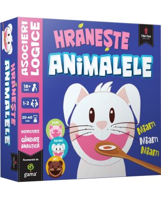 Hraneste animalele. Asocieri logice
