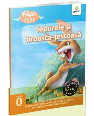 Iepurele si broasca-testoasa. Fabulele lui Esop: Nivelul 0