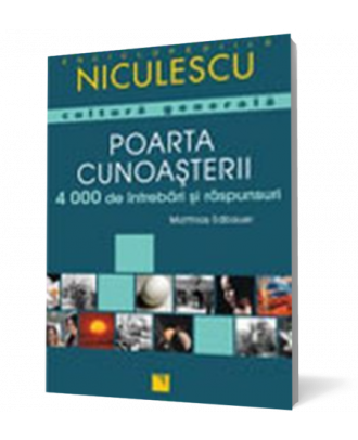Poarta cunoasterii - 4000 intrebari si raspunsuri de cultura generala - Coperta 3D