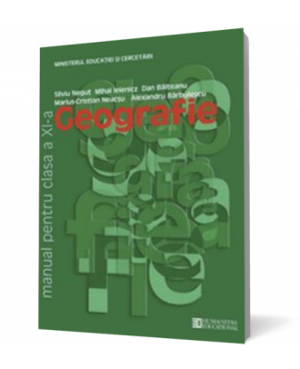 Geografie. Manual pentru clasa a XI a - Coperta 3D
