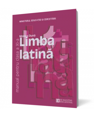 Limba latina. Manual pentru clasa a XI-a - Coperta 3D