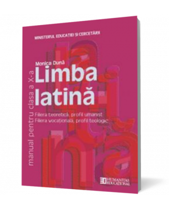 Limba latina. Manual. Clasa a X-a - Coperta 3D