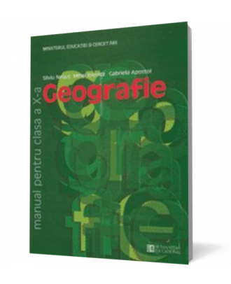 Geografie economica. Manual. Clasa a X a - Coperta 3D