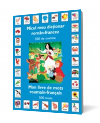 Micul meu dictionar roman-francez - Coperta 3D