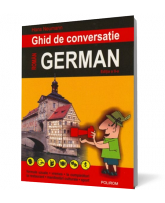 Ghid de conversatie roman-german - Coperta 3D