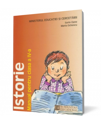 Istorie. Manual. Clasa a IV a - Coperta 3D