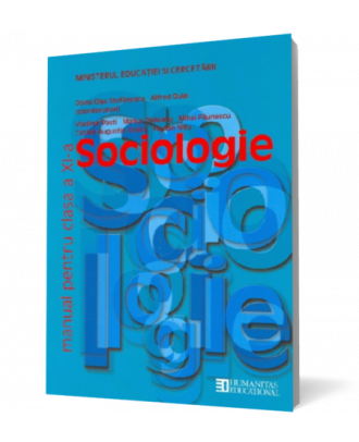 Sociologie.Manual pentru clasa a XI-a - Coperta 3D